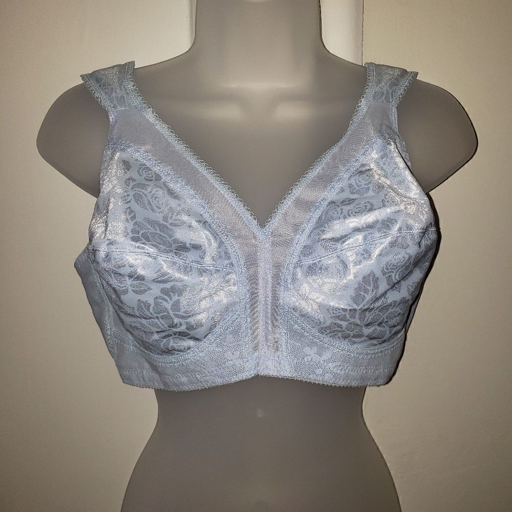 Playtex Baby Blue full cover 4 hook bra